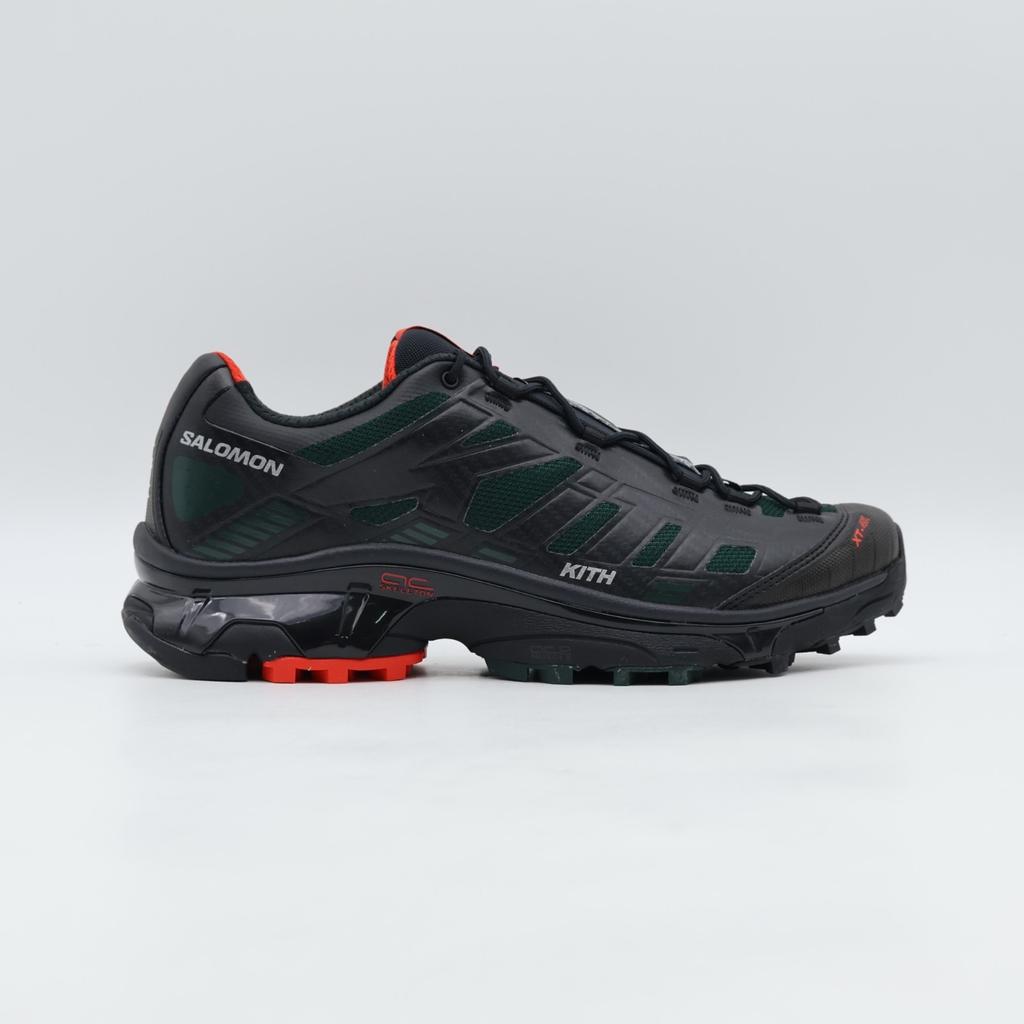 L47772300 KITH Salomon XT-4K Black Scarab Fiery Red (Men's)