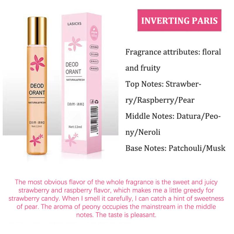 12 мл Масло с феромонами Ролик-парфюм для женщин Дезодорант Образец парфюма Стойкий