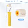 Feb.Mini Paint Rollers For Touch Up Trim Edges Corners Small Roller Brush For Touch Up Painting Tool Set
