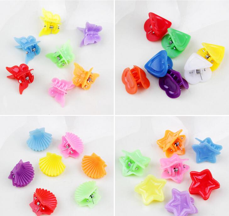10X Cute Kids Hair Claws Baby Hair Accessories Princess Hair Clips Barrette BR 10X Cute Kids Hair Claws Baby Hair Accessories Princess Hair Clips Barrette BR