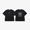 TREASURE REBOOT Overfit Reflective T-shirt Black