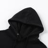 European Style Embroidered Hooded Sweatshirt - Casual, Fleece-Lined, Long Sleeve, Autumn/Winter Loose Fit