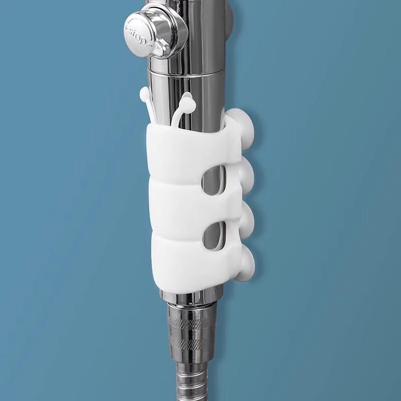 ZISIZ Punch-free Suction Cup Shower Head Holder