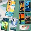 Surfing Art Surf Girl Case For OPPO Reno 13 13F 12 11 F 8T 7 8 10 Pro OPPO Find X8 X6 X3 Pro X5 Lite Cover Funda