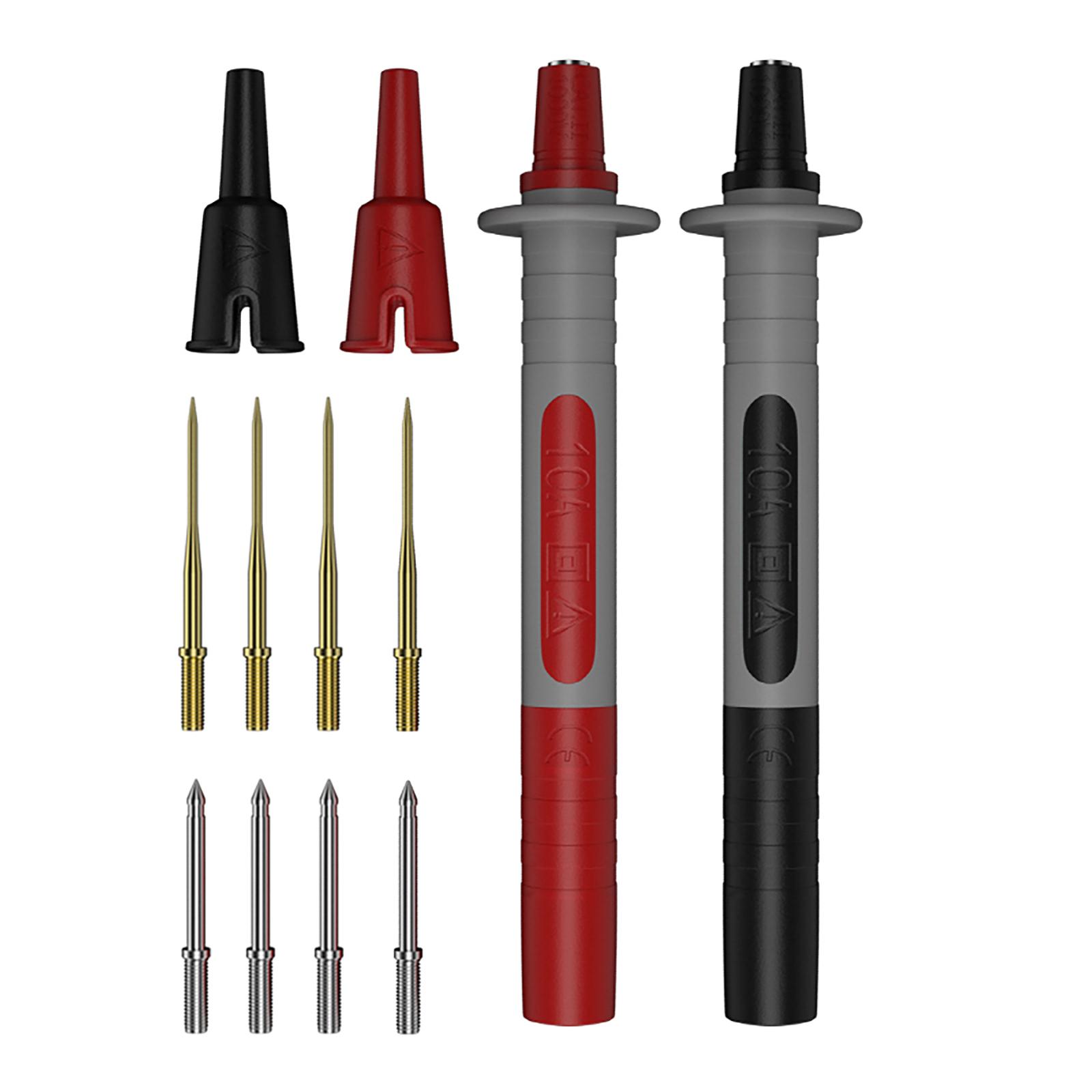 

4 мм Штекер-банан Тестові проводи для мультиметра Високоточні щупи Точне електричне вимірювання Обслуговування побутової техніки