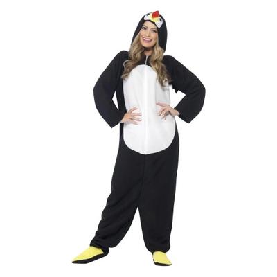 Smiffys Unisex Adult Penguin Bodysuit