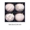 4 Pieces Christmas Ball Ornaments Tree Hanging Reusable DIY Gift Xmas Decor for