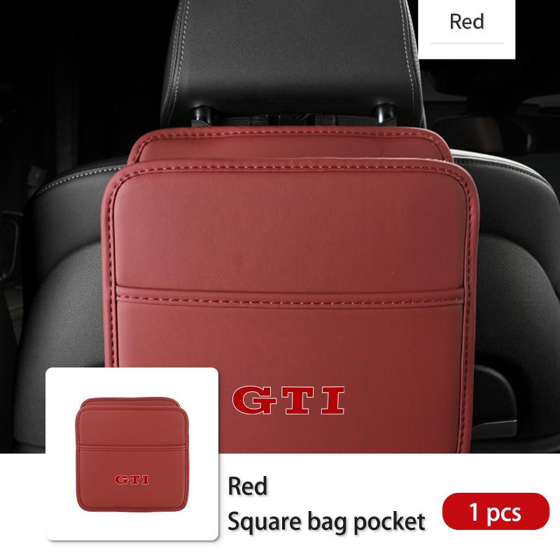 Portable Car Foldable Trash Can Hanging Stuff Storage Case For Volkswagen VW Scirocco Passat Polo B5 B6 B7 CC Tiguan Sharan 5HDSA