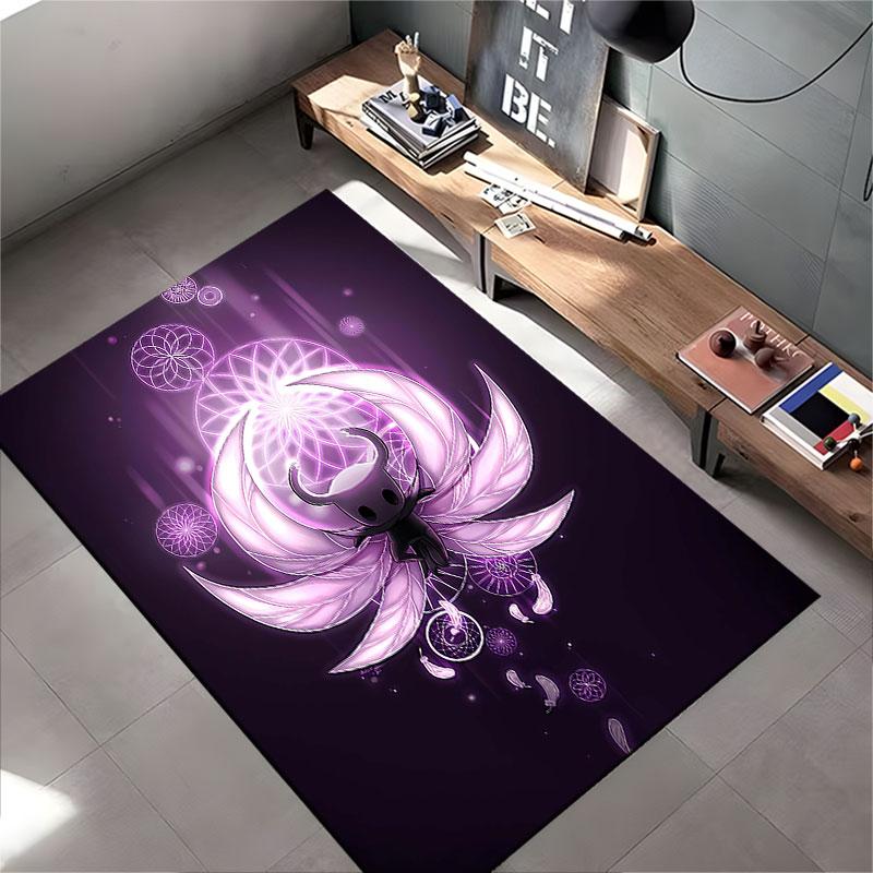 Fantasy Glow Purple Carpet Design suitable as a non-slip mat for the living room or bedroom sofa