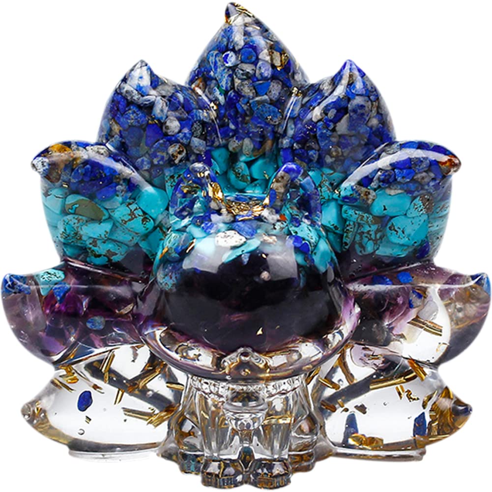 

YUYAKESHI Милая фигурка девятихвостой лисы, Мини-талисман, Контейнер для прихожей, Декоративный настольный аксессуар из искусственного камня ручной работы (нет. 05 Лиса)