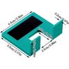 2pcs Door Jamb Hinge Jig Door Latch Installation Jig, Carpenter Latch Installation For Home Kitchen Bathroom Cabinet Drawer