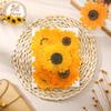 Roowest 24 Pcs Dried Pressed Flowers for Resin Fall Dried Sunflowers Dried Sunflower Petals for Jewelry Candle Soap Making DIY Art Craft Scrapbooking