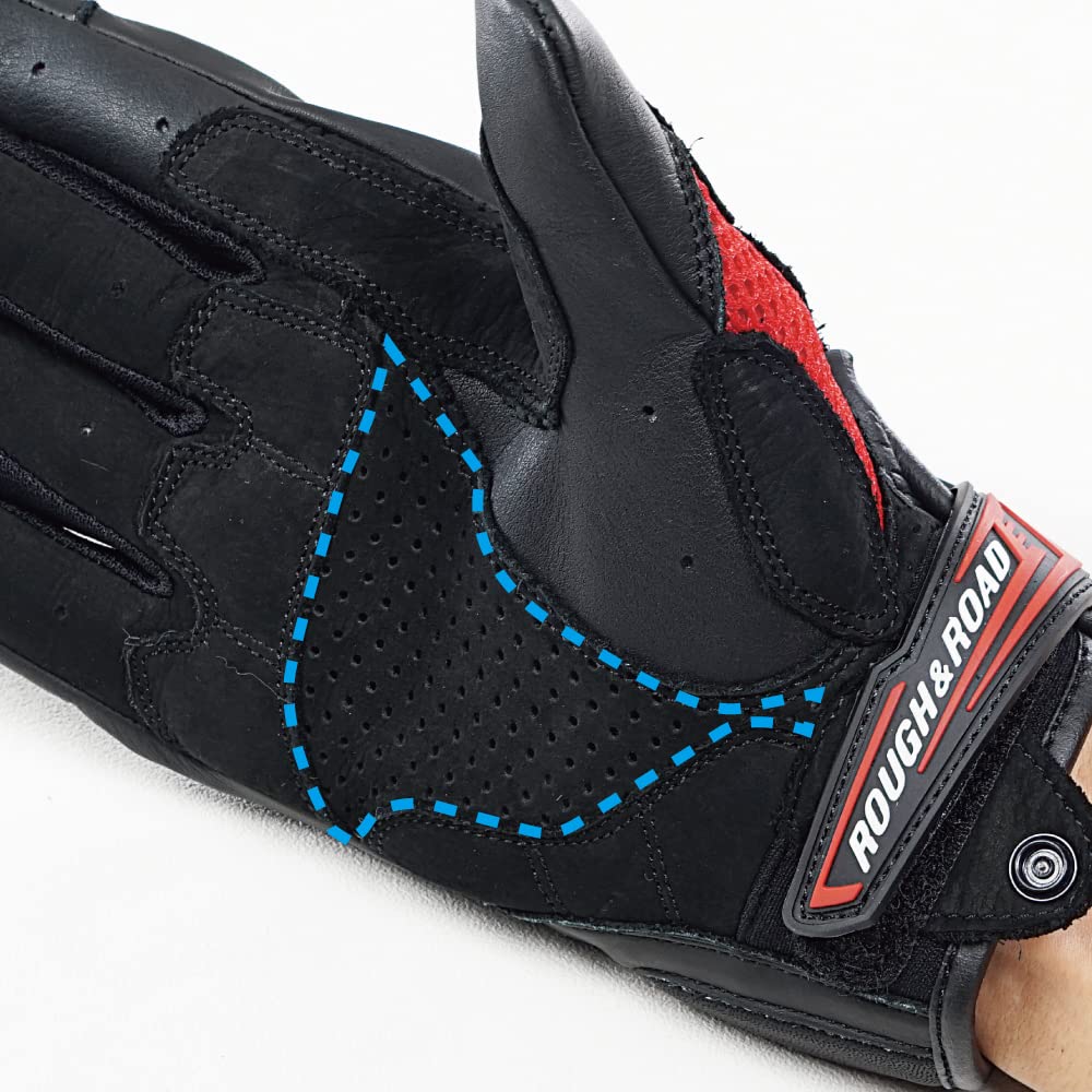 Motorcycle Protection WM RR8425SKL2 ROUGH&ROAD Air-Through Gloves, Sakura, Size