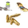 AMYSPORTS Power Brass Fishing Snap High for Sea and DIY 10 250kg Capacity Swivels, Swivels, Swivels, Strength, Fishing, Tackle, Crafts, Pieces,