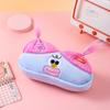 Fluffy Monster Pen Case With Large Eyes And Soft Plush For Girls And Kids