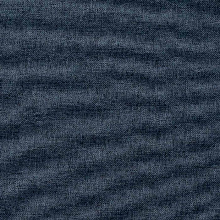 VidaXL Linen Look Blackout Curtain with Hooks Blue 290x245 Cm