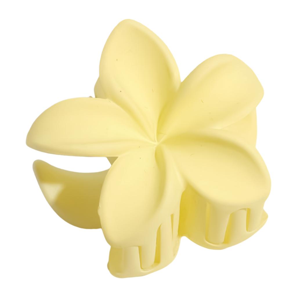 Mini Lily Flower Hair Clip 4cm Plastic Alloy For Women Girls Daily Use