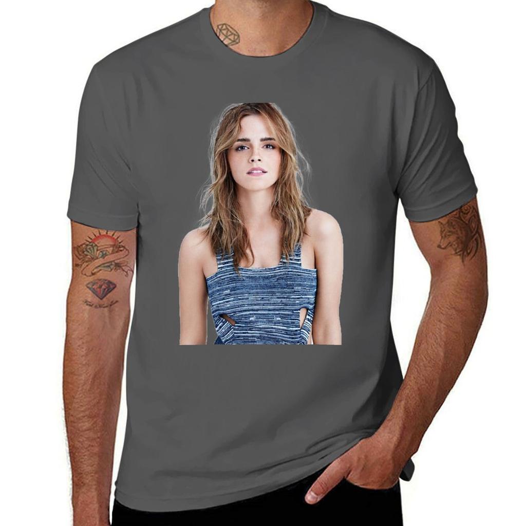 Emma Watson Cool Calm Model Tshirt Casual Trendy Streetwear Tee Shirt Tshirt