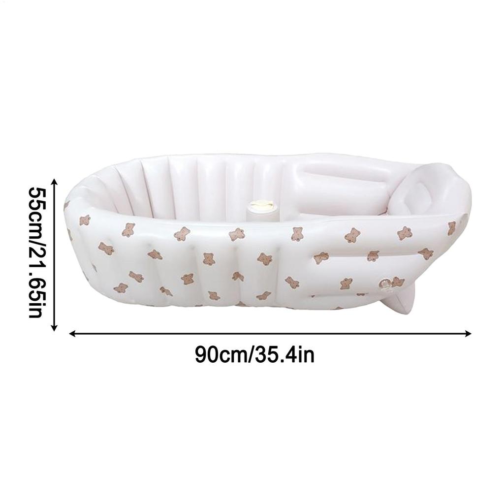 Cestovní dětská vanička Přenosná dětská koupel Skládací bazén Sedátko do vany Pro umyvadlo Sprcha Hra s vodou Plavání Venkovní Léto