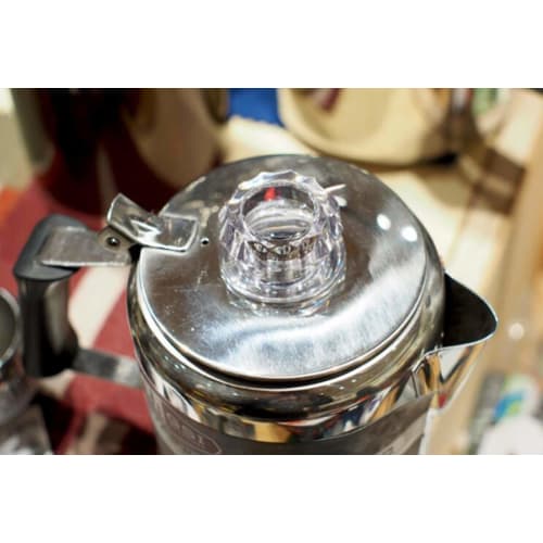 GSI Stainless Steel Percolator, 6 Cup, 11870006000006, 15.5cm Tall