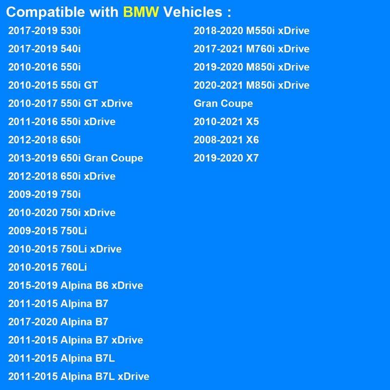 Oil Filter Kit 11427583220 HU8007z CH11007 For BMW F10 F11 F12 F13 G11 G12 X5 X6 Car Engine Oil Filter Accessories