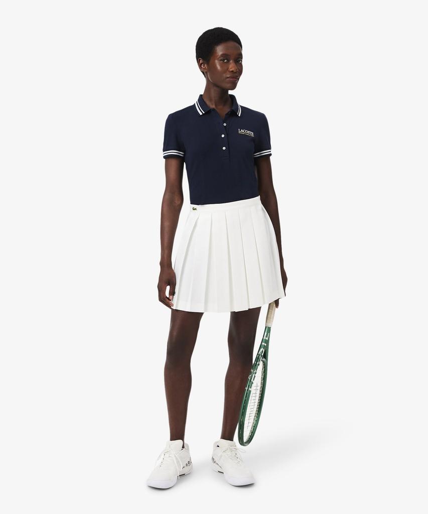 LACOSTE Women'S Roland Garros Tennis Pique Polo Shirt Pf0582-56G 166