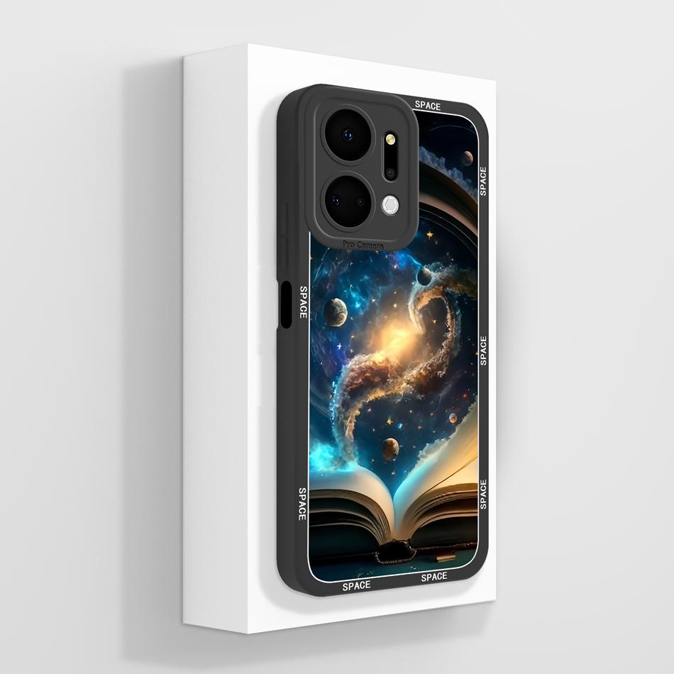 Für Honor X7 X7A X7C X7D X70 Hülle Anime Faule Katze Funda Für Honor X 7 Weiche Flüssigsilikon Handy-Rückseite Vollschutzhülle