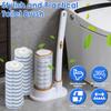 New Toilet Brush Disposable Replacement Head Cleaning Kit Long Handle Toilet Wand Kit 360° Bathroom Cleaning Tool for Home Hotel