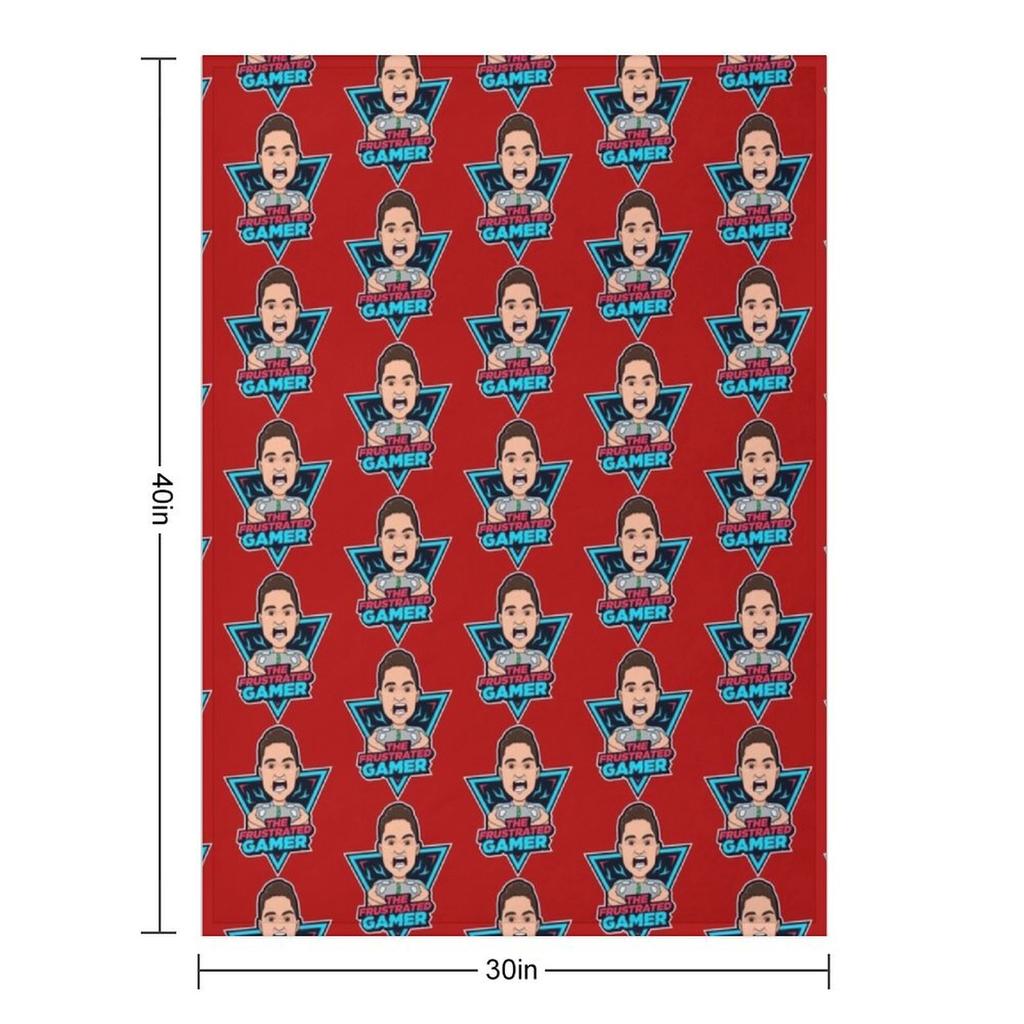 frustrated gamer Throw Blanket Tourist christmas decoration Quilt Fashion Sofas Blankets