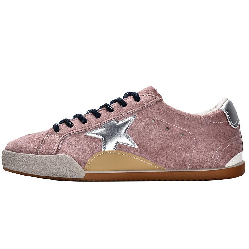 New Product Hot Sale Autumn New Versatile Soft Sole Star Sports Casual Shoes Women's Board Shoes 1088
