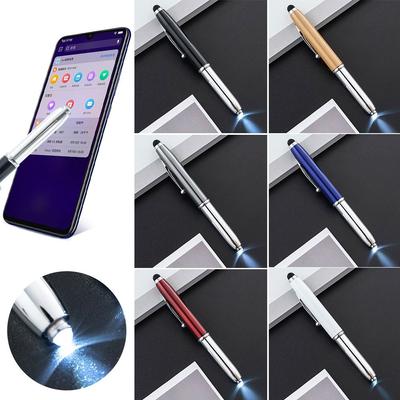 Con Luce LED Strumenti da Costruzione Penna Multifunzione Penna a Sfera Strumento per Esterni Penna Capacitiva