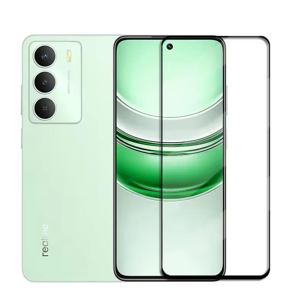 3pcs Full Cover Screen Protectors For Realme C71 C75 C73 C63 C61 C51 C53 C65 C55 C67 C21Y C11 6 Pro Realme 14T 14 Note 50 60 10 11 12 Protective Glass