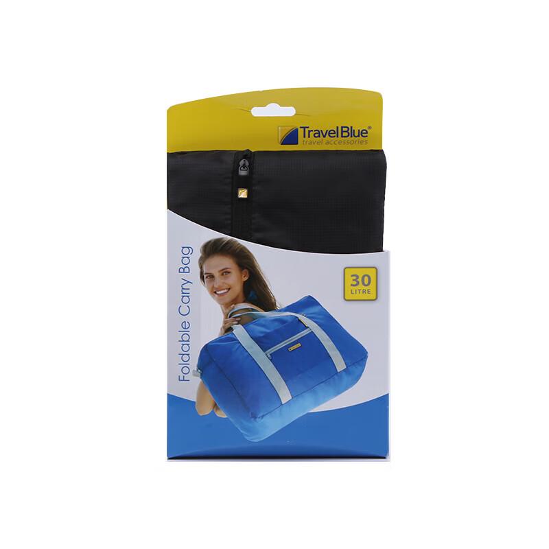 Blue Travel Folding Tote Bag