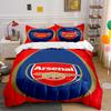 Set Biancheria da Letto Logo Arsenal Set Biancheria da Letto (1 copripiumino, 2 federe, piumino non incluso)
