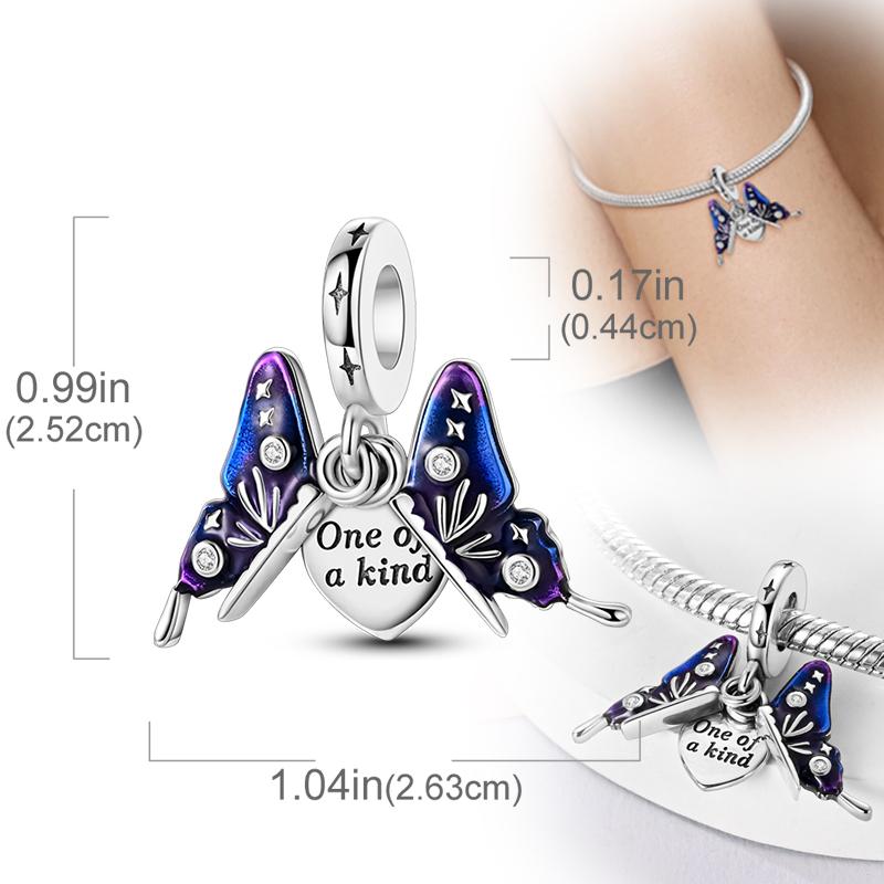 New Original Copper Charms Beads Pendants For Original Bracelet Necklaces Charm Women Diy Jewelry Gifts