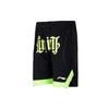 Li Ning Sports Basketball Series Casual Andningsbara Basketshorts Herrshorts Svart AAPR209-1