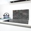 2x GLASS PROTECTIVE PLATE FOR STOVE 40x52 MARBLE