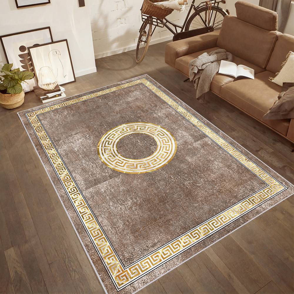 

Eliana Home Washable Printed Carpet LNA1832-SD1190 50x80 коричневый