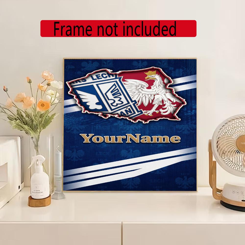 Rb Leipzig Personalized Name Diamond Paintings Mosaic Wall Round Diamond Art Painting Kits Embroidery Crystal Accessories Frameless