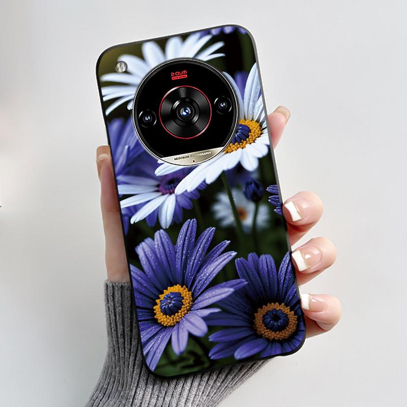 Funda Para ZTE Nubia Focus 2 Ultra Funda Z2463N Estética Lujo Linda Genial Niños Niñas Funda de Silicona Suave para Nubia Focus2 Ultra 5G