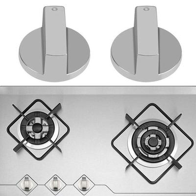 2/4 Pièces Boutons de Cuisinière à Gaz Universels en Métal Boutons de Commande à Interrupteur Rotatif de Remplacement Pour Cuisinière Four Plaque de Cuisson Boutons de Commande Interrupteur