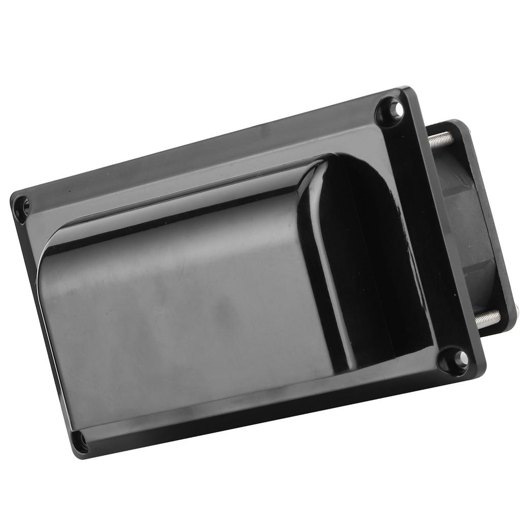 Side Air Vent Ventilation Exhaust Fan Motorhome Trailer RV Black 12V for Trailer Boat Marine Yacht