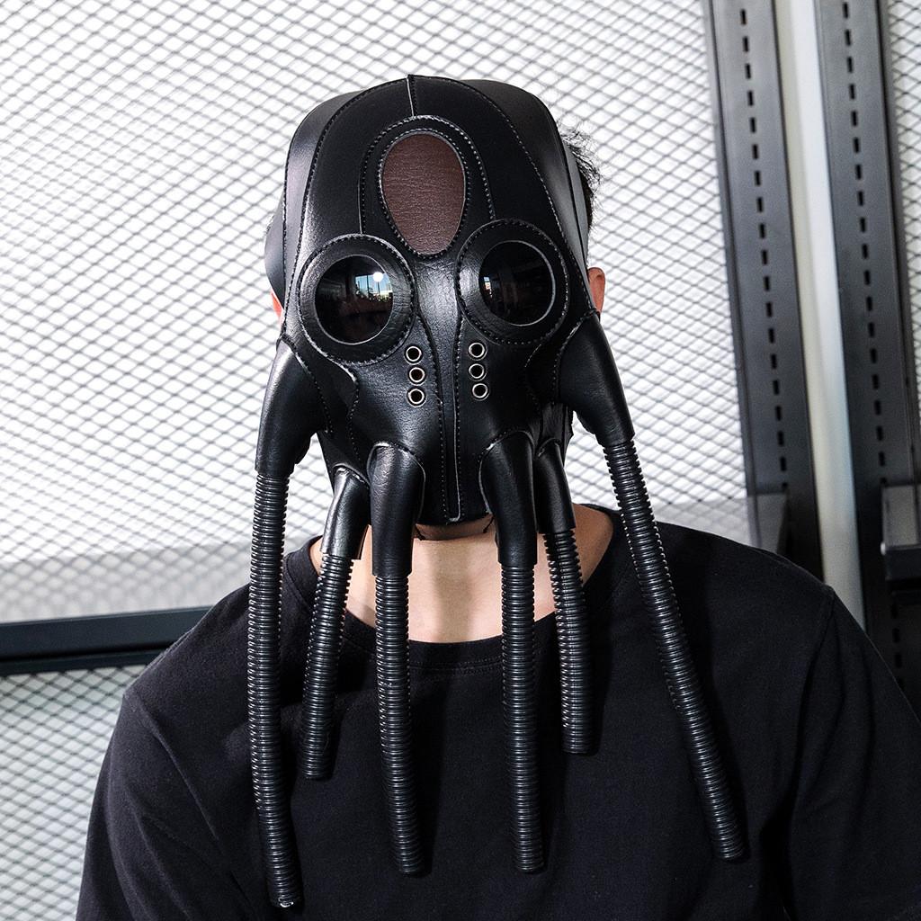Steampunk Plague Doctor Mask Pu Material For Costume Parties And Stage Performances