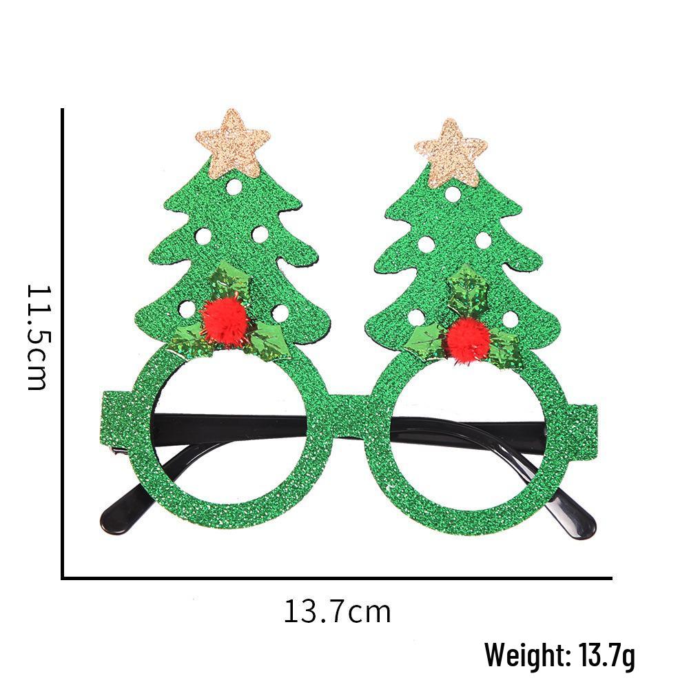 Kids' Santa Bowknot Glasses - Christmas Party Photo Props