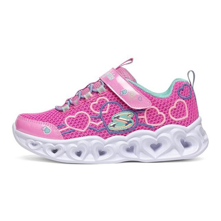 (GS) Skechers Heart Lights Pink Kids 302080L-PKMT EU 33.5