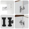 8 Piece Kitchen Cabinet Set Kalmar Smoked Oak Particleboard