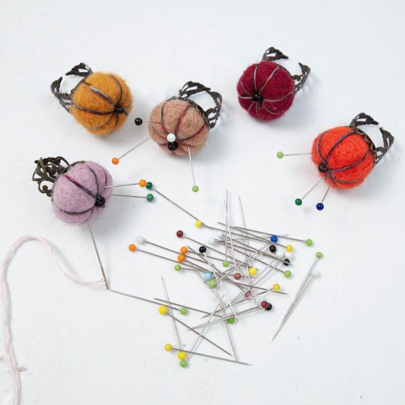 Cuscino per Spilli da Cucito Porta Spilli da Cucito Cuscino Strumenti da Cucito Cuscino per Spilli da Cucito Carino Supporto a Mano ad Anello