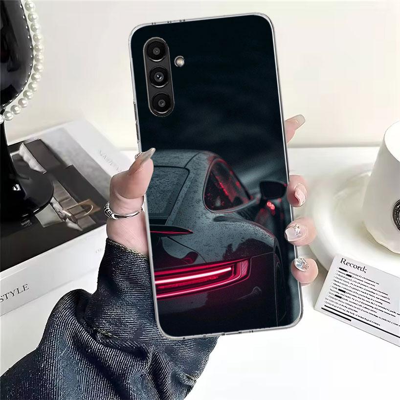 Sports Car 911 Phone Case For Samsung Galaxy A13 A14 A15 A16 A17 A53 A54 A55 A56 A57 A33 A34 A35 A36 A37 A23 A24 A25 A26 Galaxy