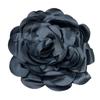 Elegant 24cm Handmade Lapel Pin Beautiful Satin Flower Lapel Pin Delicate Brooch Jewelry for Work and Business
