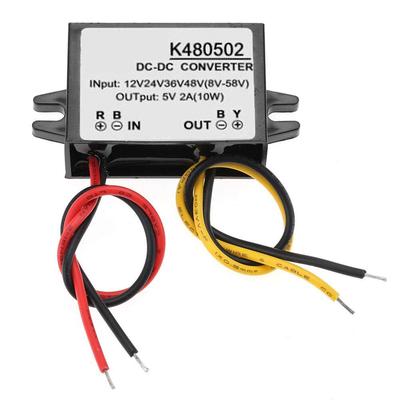 Przetwornica DC-DC, /24V/36V/48V na 5V 10W 2A Wielokrotna Ochrona Przetwornica Ekran Monitor Kamera Wentylator